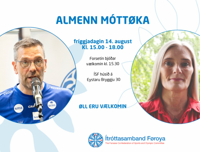 Almenn móttøka í ÍSF
